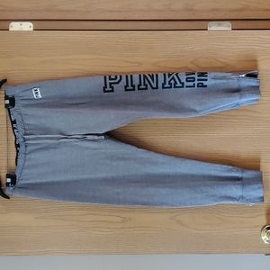 Women's PINK lounge jogger pants, L